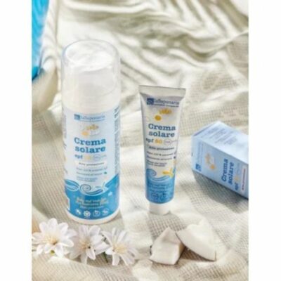 Crema solare SPF 50 per bimbi e pelli sensibili in formato travel