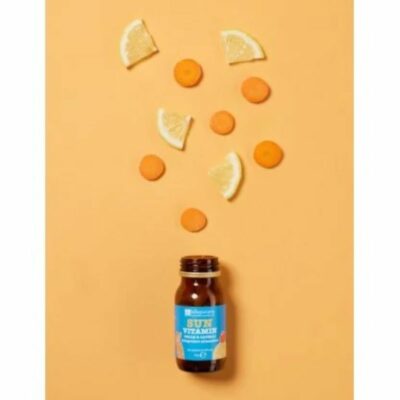 SUN VITAMIN - Integratore alimentare protezione e pigmentazione A base di Vitamina C, E, B2 e Rame