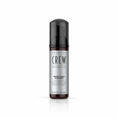 Schiuma detergente a secco per la barba. American Crew Beard Foam Cleanser funziona senza l'uso di acqua e dona alla barba un aspetto sano e curato.