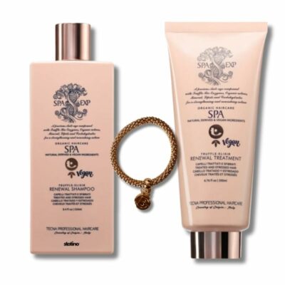 Spa Bio Enzyme Therapy Kit Shampoo+Treatment+Bracciale Omaggio - Tecna