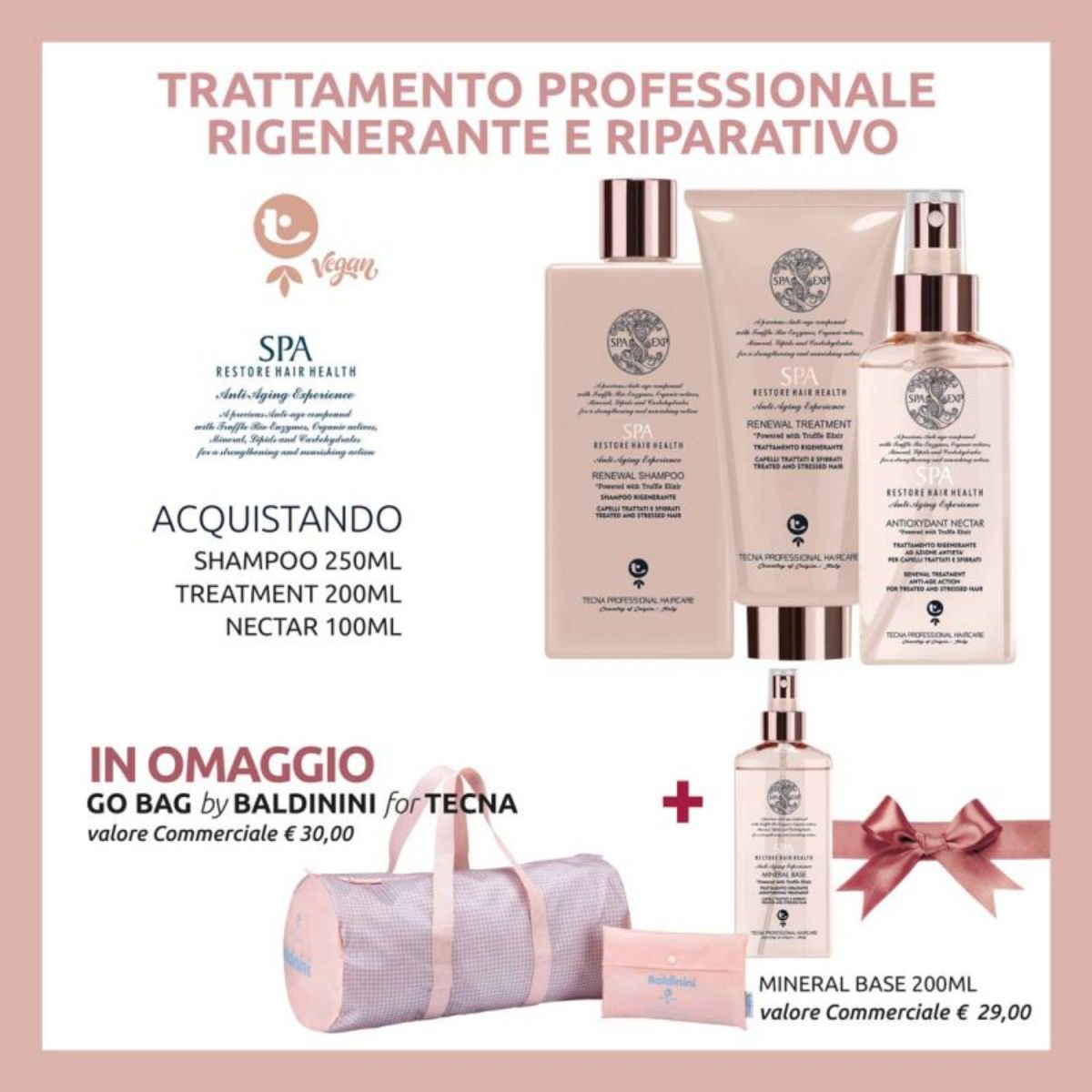 Offerta SPA Professionale Rigenerante e Riparativo - Tecna