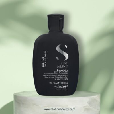 ALFAPARF SEMI DI LINO SUBLIME DETOXIFYING LOW SHAMPOO 250 ML - SHAMPOO DETOSSINANTE