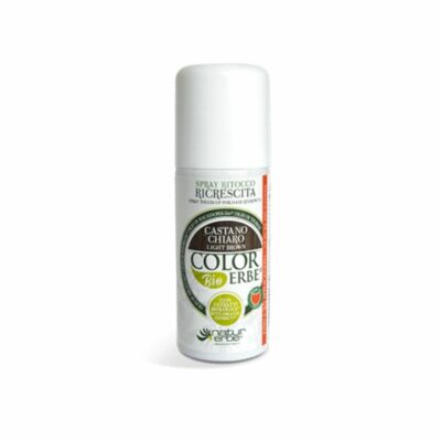 COLOR ERBE spray ritocco ricrescita con estratti biologicinnnntestato ai metalli pesanti nichel, cromo, cobalto e iodo