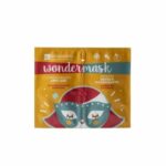 Wondermask - maschera 2 steps beauty anti age Maschera e scrub ad effetto detox e illuminante