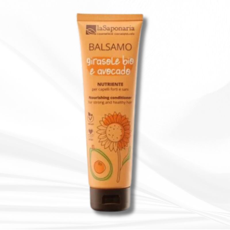 Balsamo nutriente Per capelli forti e sani con Girasole bio e Avocado