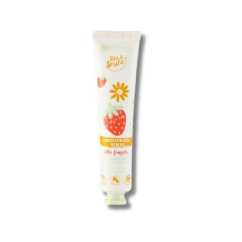 Dentifricio Lenitivo Bimbi Fragola Dentifricio lenitivo per bambini da 0 a 6 anni. A base di Calendula, Aloe Vera e dal sapore di Fragola. Senza fluoro.